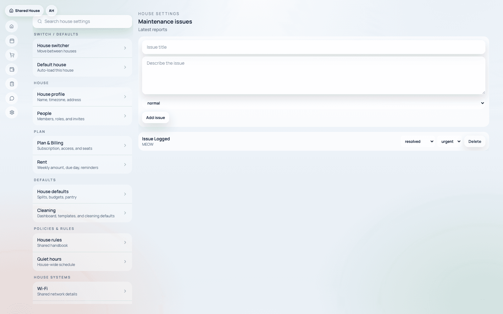 House Info & Records screenshot